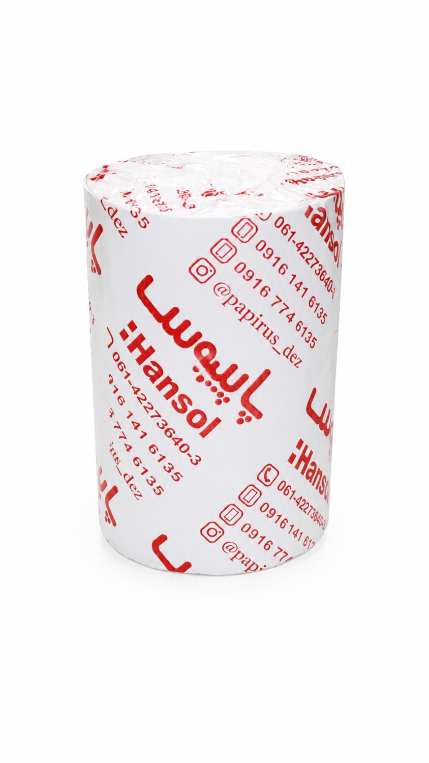 رول فیش پرینتر 8 سانتی 36 متری هانسول