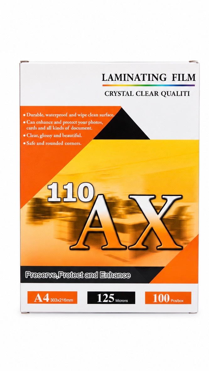 لمینیت پرس 125 میکرون A4 110AX